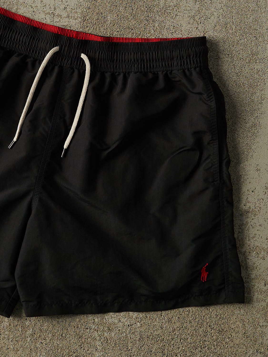 Vintage Y2K Black Polo Shorts (34x6)