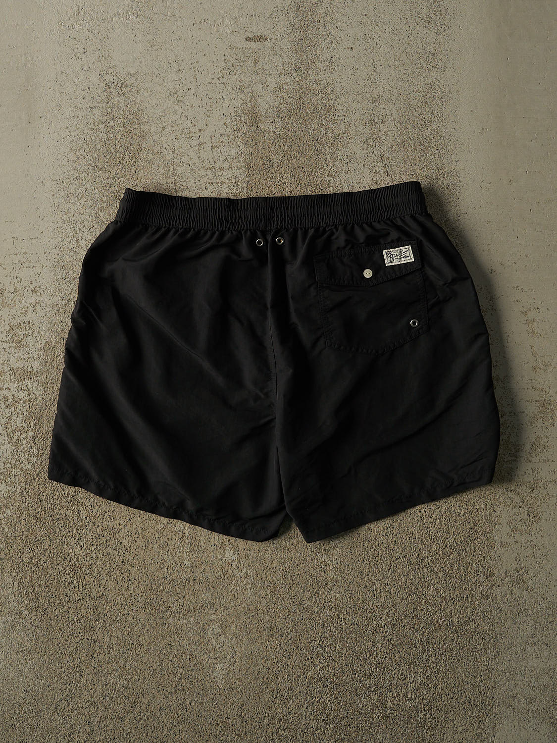 Vintage Y2K Black Polo Shorts (34x6)