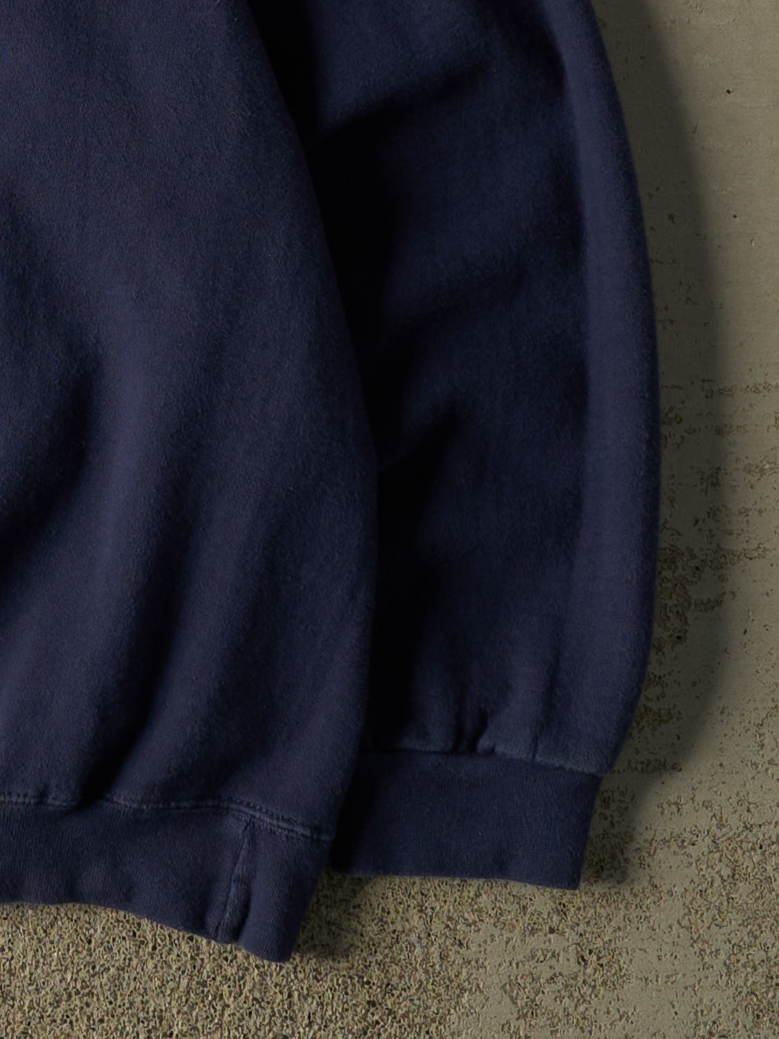Vintage 90s Navy Blue Blank Crewneck (L/XL)
