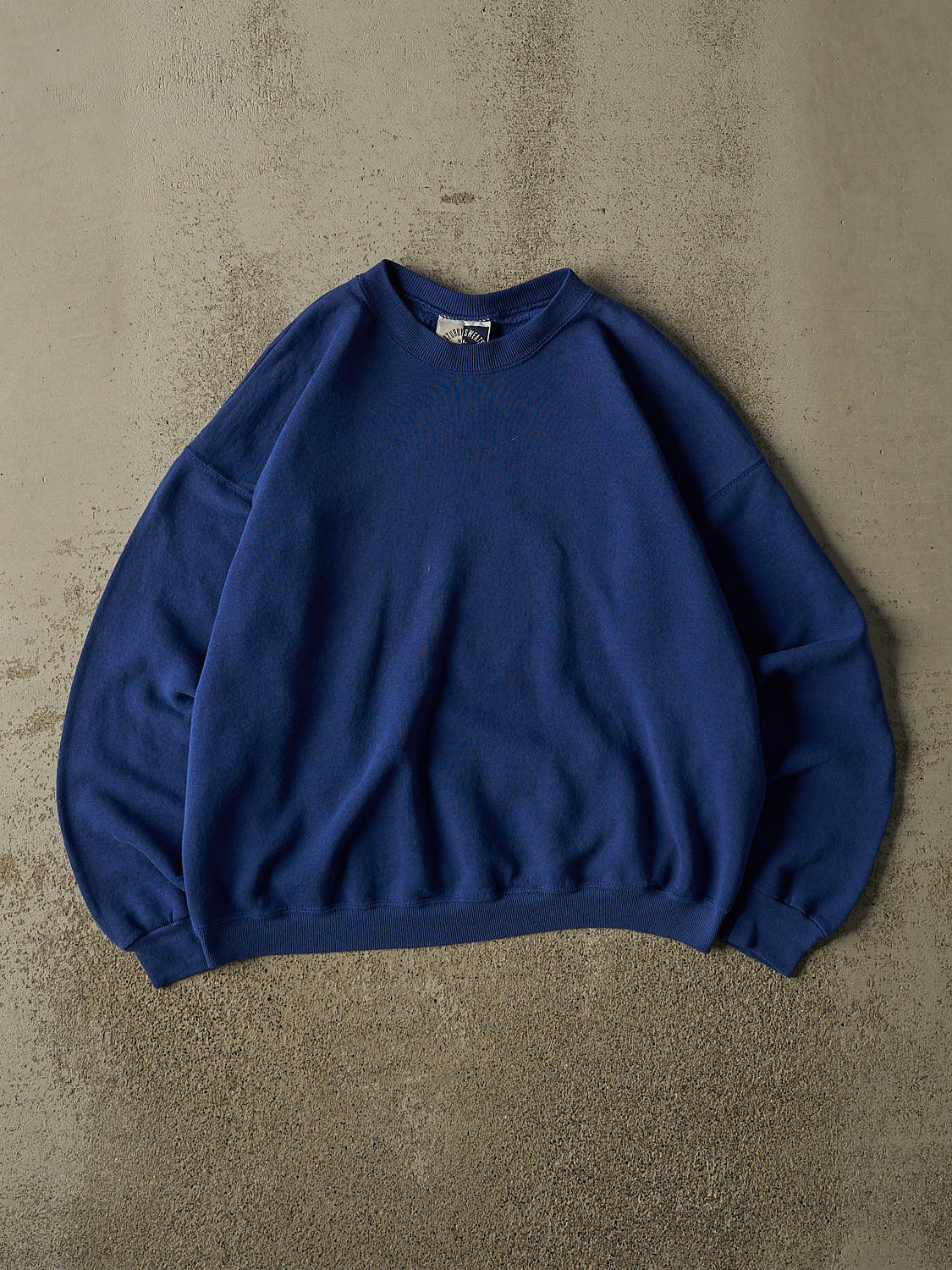 Vintage 90s Blue Blank Crewneck (S/M)
