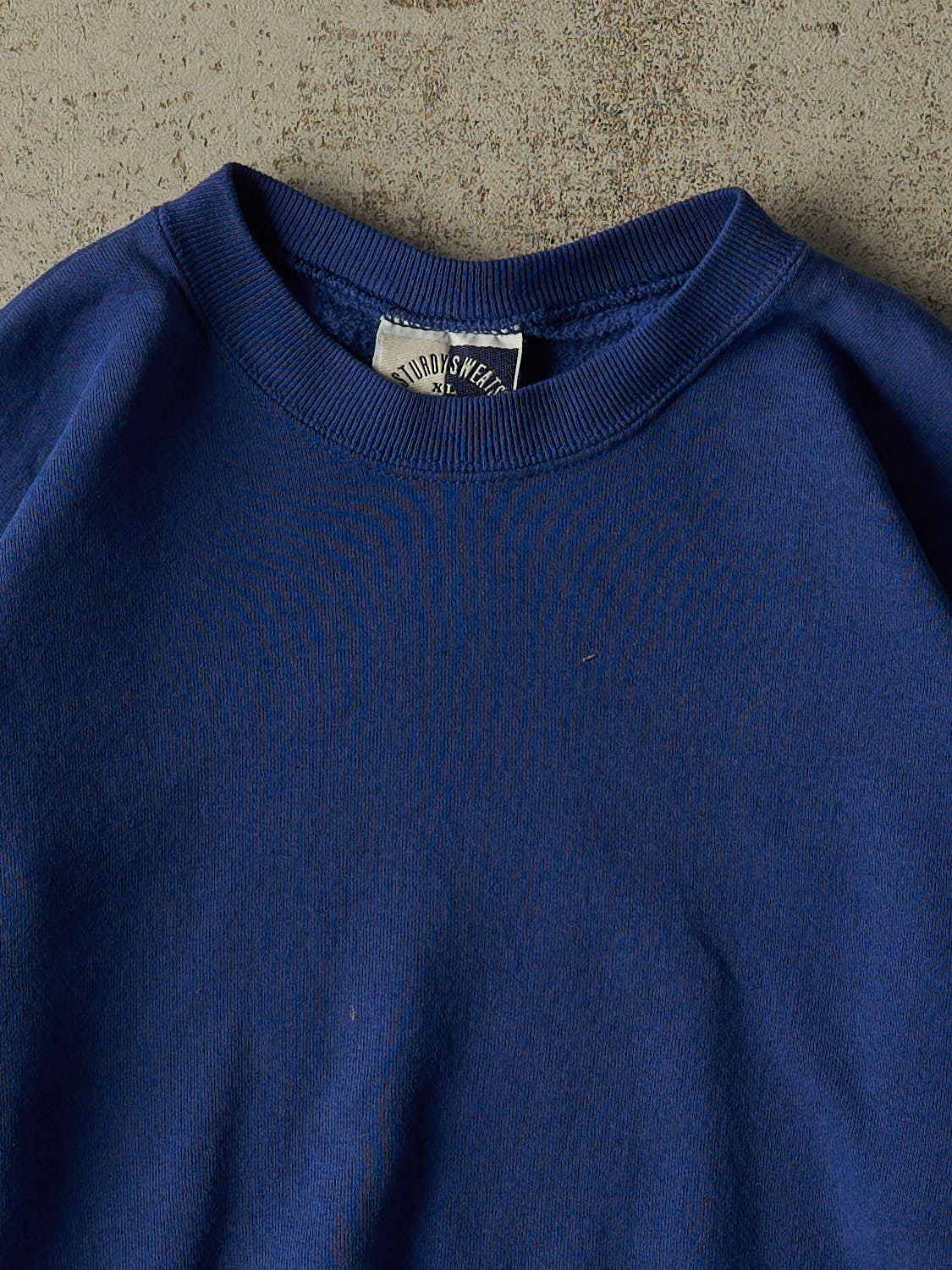 Vintage 90s Blue Blank Crewneck (S/M)
