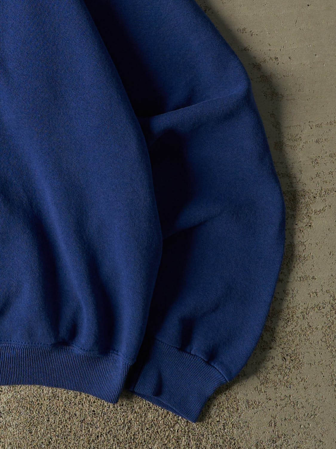 Vintage 90s Blue Blank Crewneck (S/M)