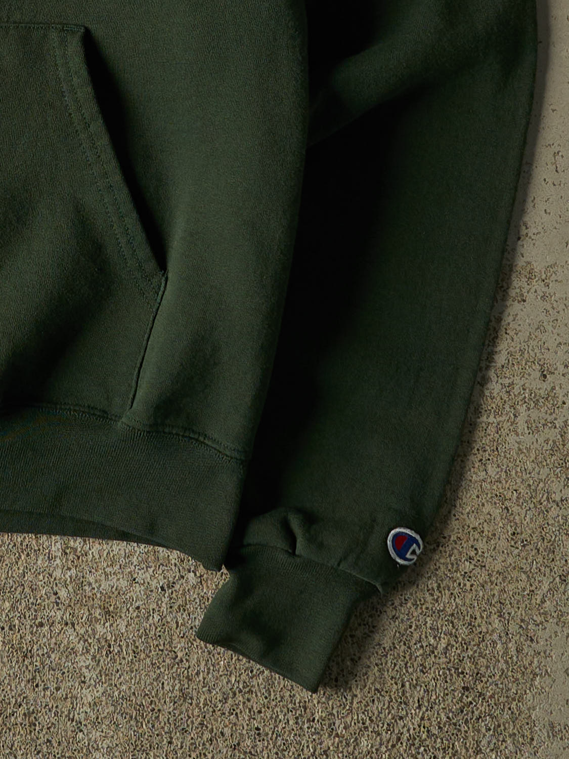 Vintage 90s Green University of Notre Dame Champion Hoodie (XS/S)