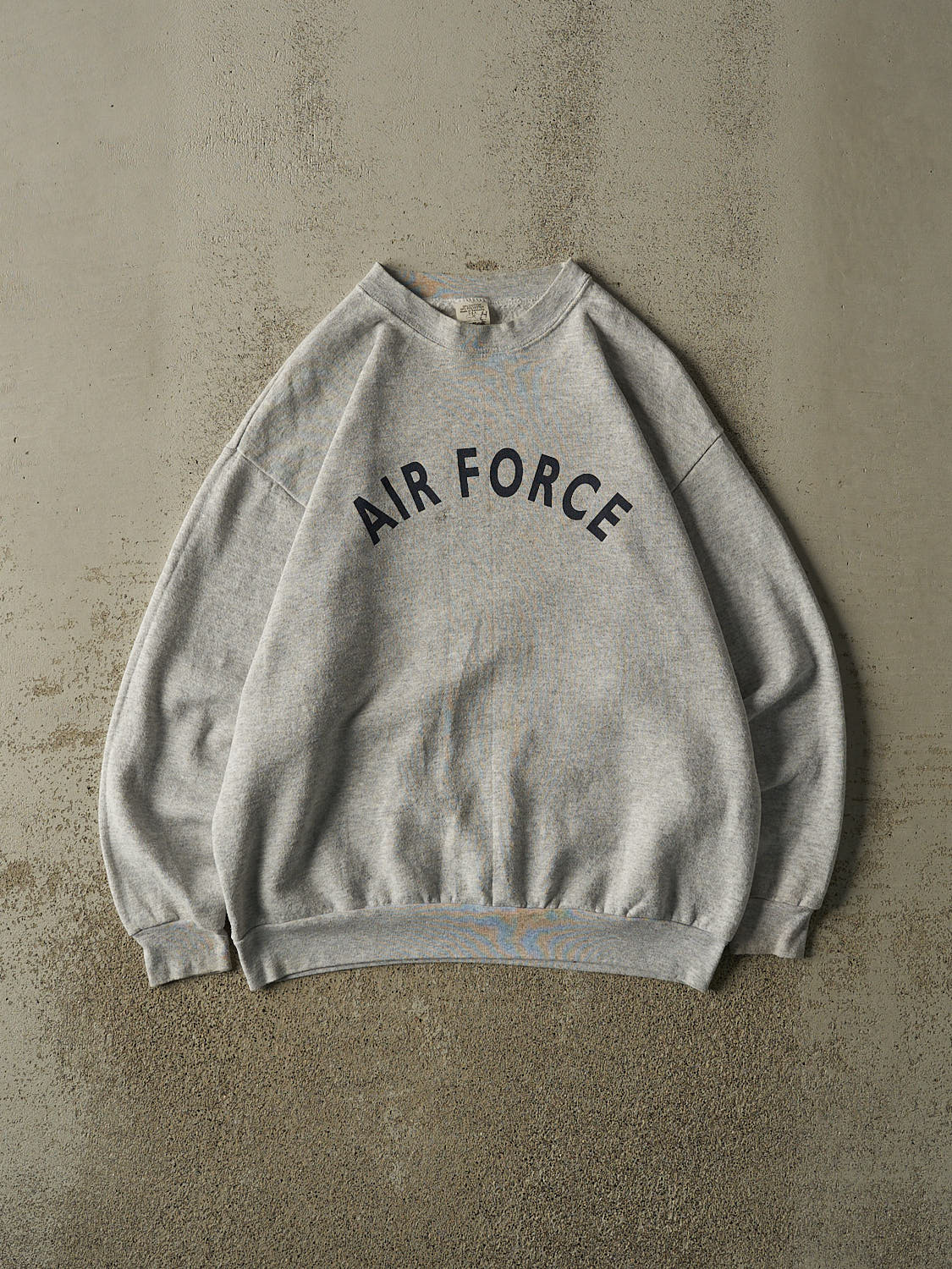 Vintage 90s Heather Grey United States Air Force Crewneck (M/L)