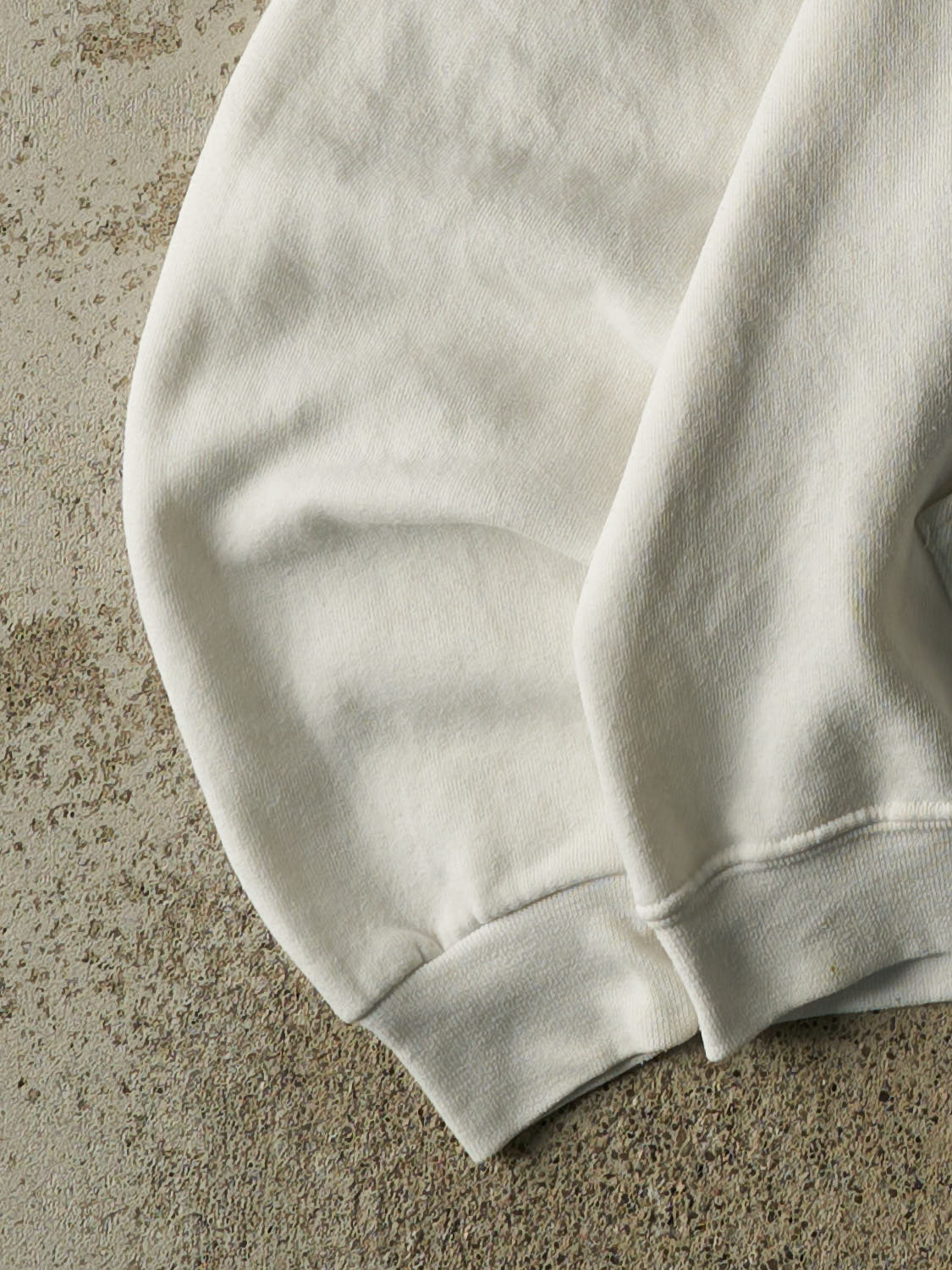 Vintage 90s White University of Notre Dame Football Russell Athletic Hoodie (L)
