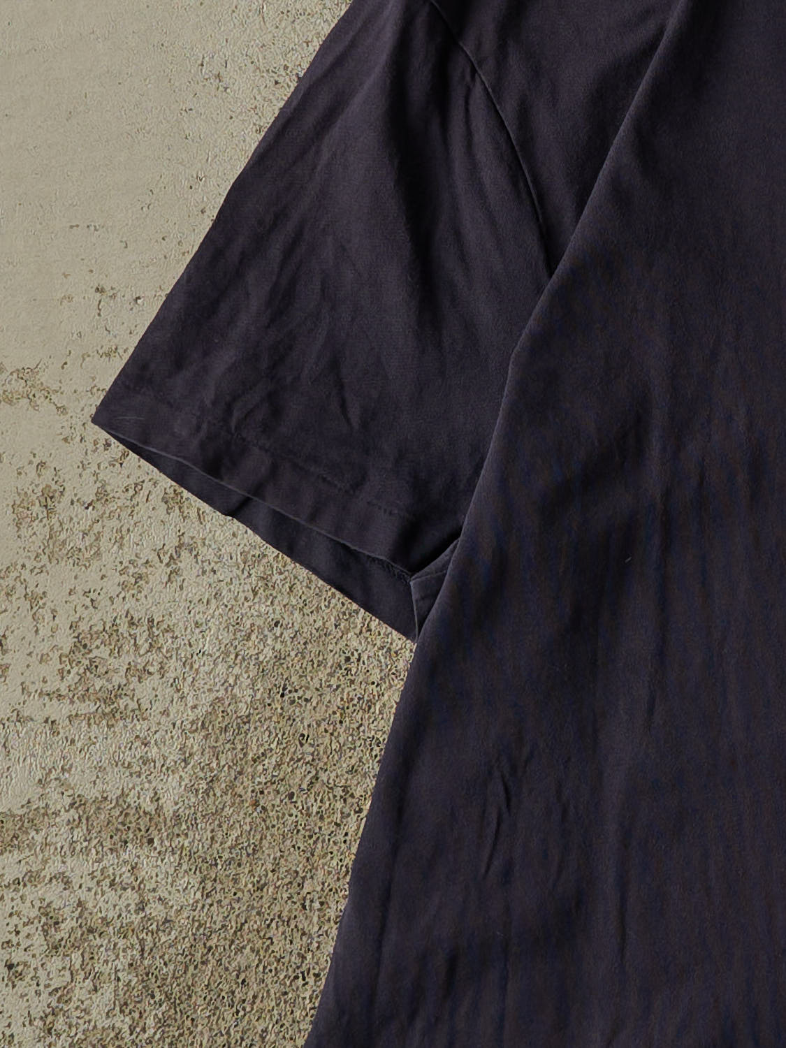 Vintage Y2K Navy Blue Polo Embroidered Tee (S/M)