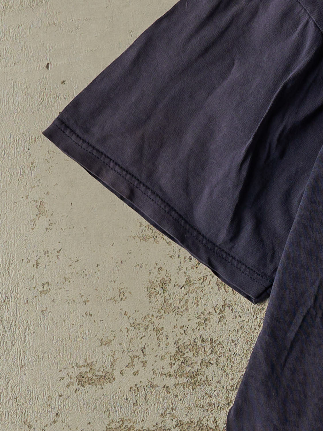 Vintage 90s Sun Faded Navy Russell Athletic Blank Tee (L/XL)