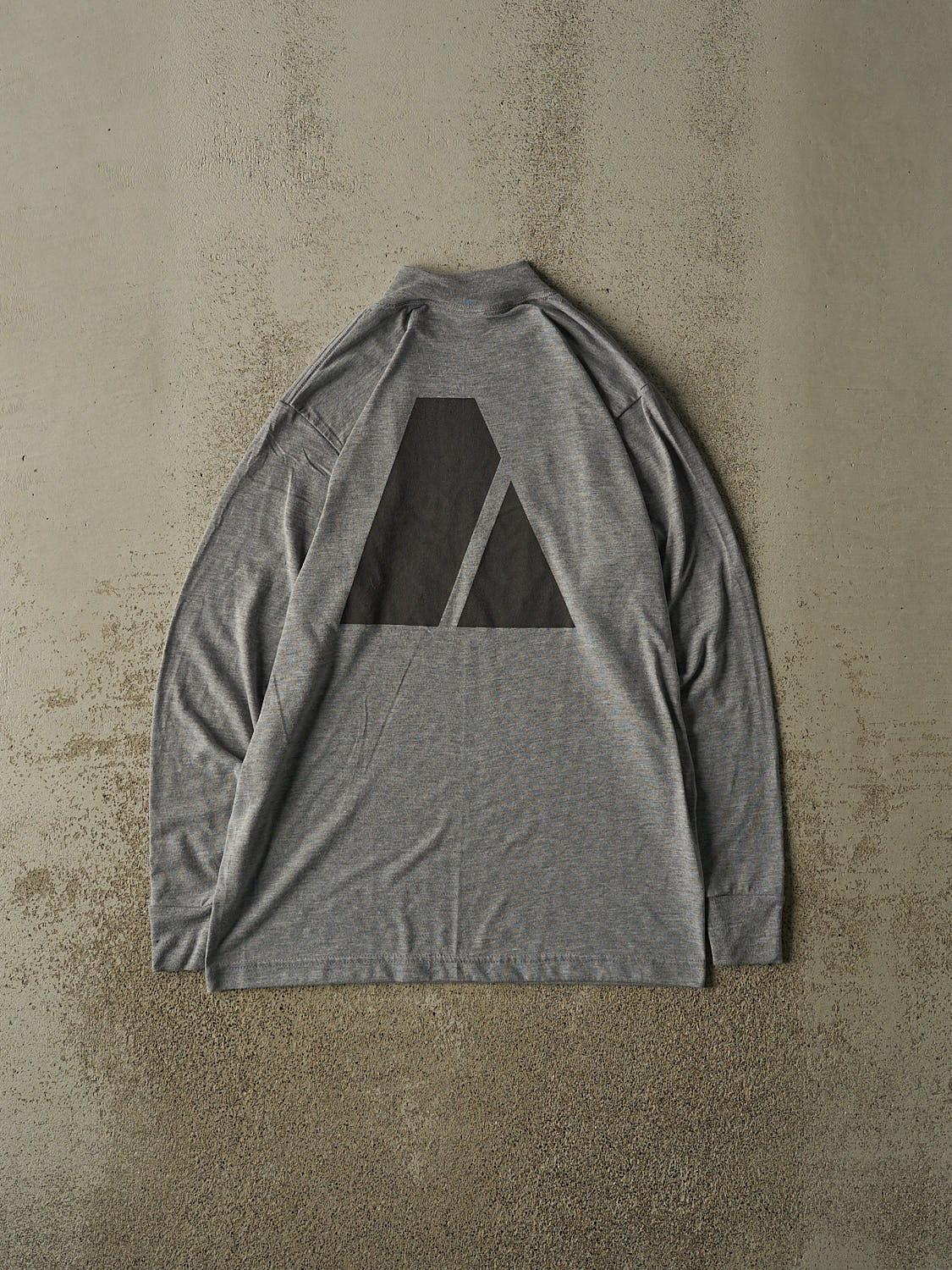 Vintage 90s Grey United States Army Mock Neck Long Sleeve (S/M)