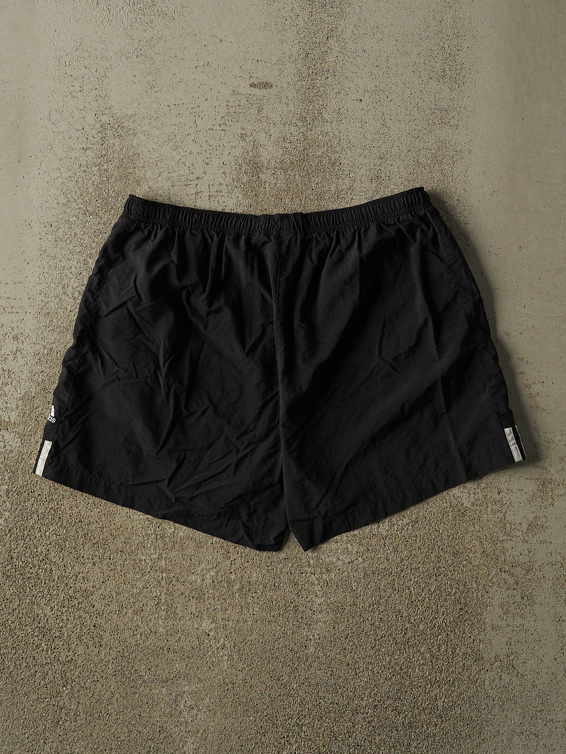 Vintage 90s Black Adidas Track Shorts (33x4)