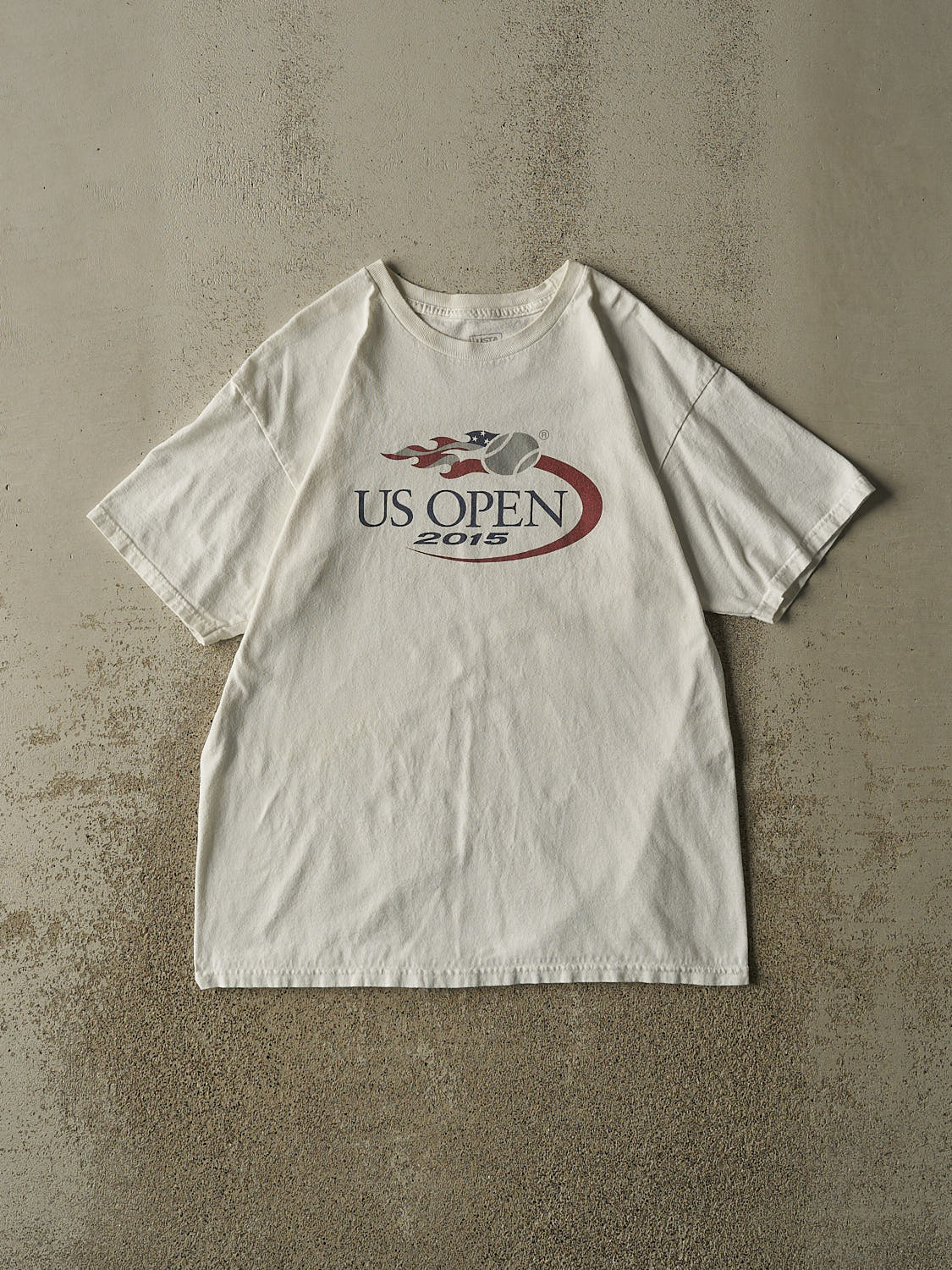 Vintage 15' White US Open Tee (L)