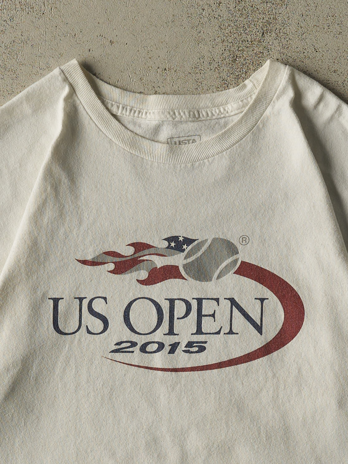 Vintage 15' White US Open Tee (L)