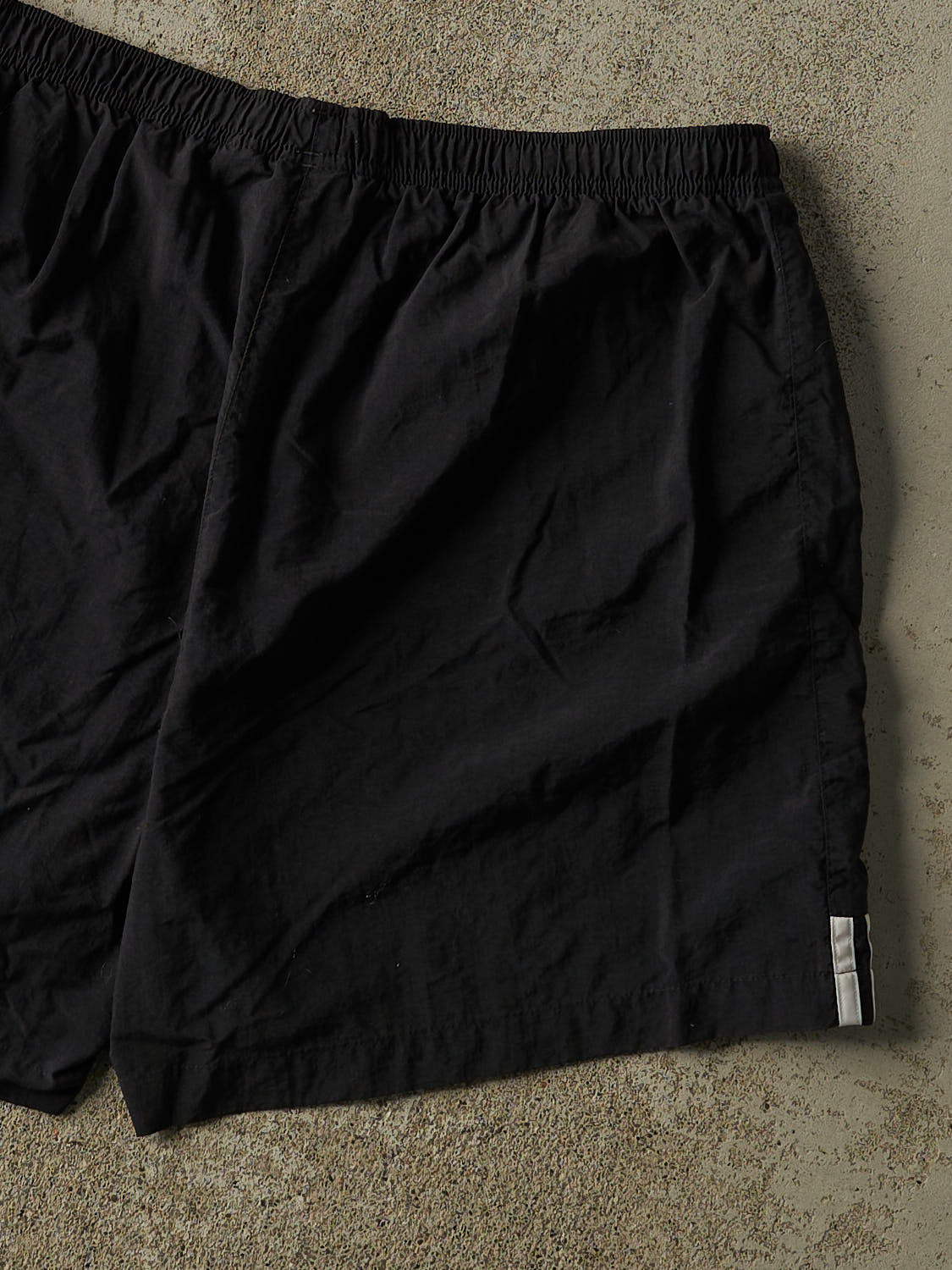 Vintage 90s Black Adidas Track Shorts (33x4)