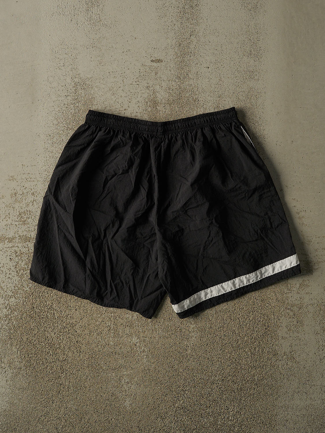 Vintage 80s Black Nike Track Shorts (31x7)
