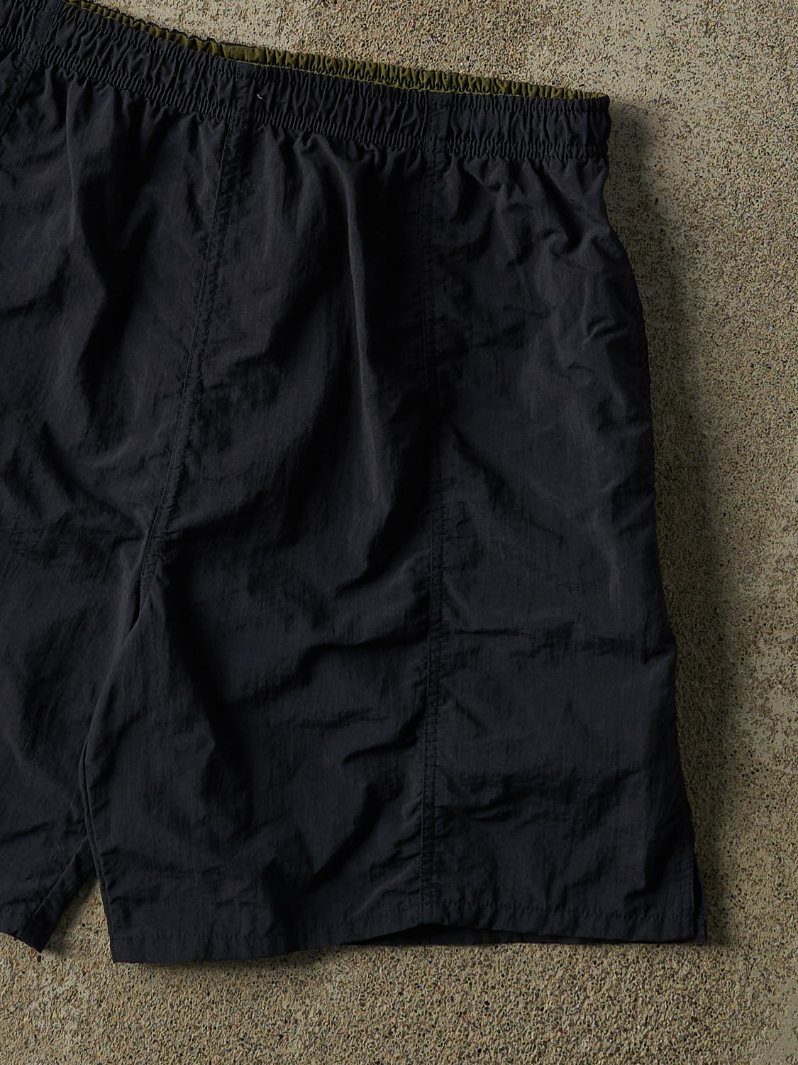 Vintage 90s Navy Blue Simply Basic Shorts (32x7)