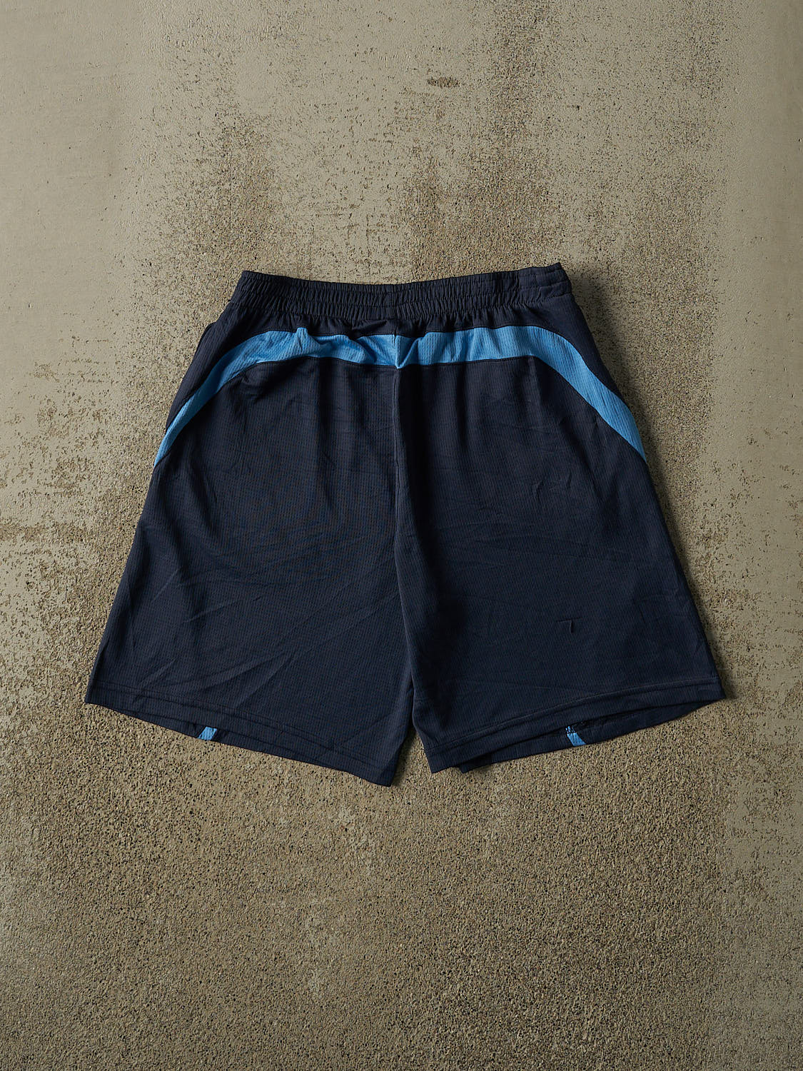 Vintage Y2K Navy Blue Champion Track Shorts (27x8)