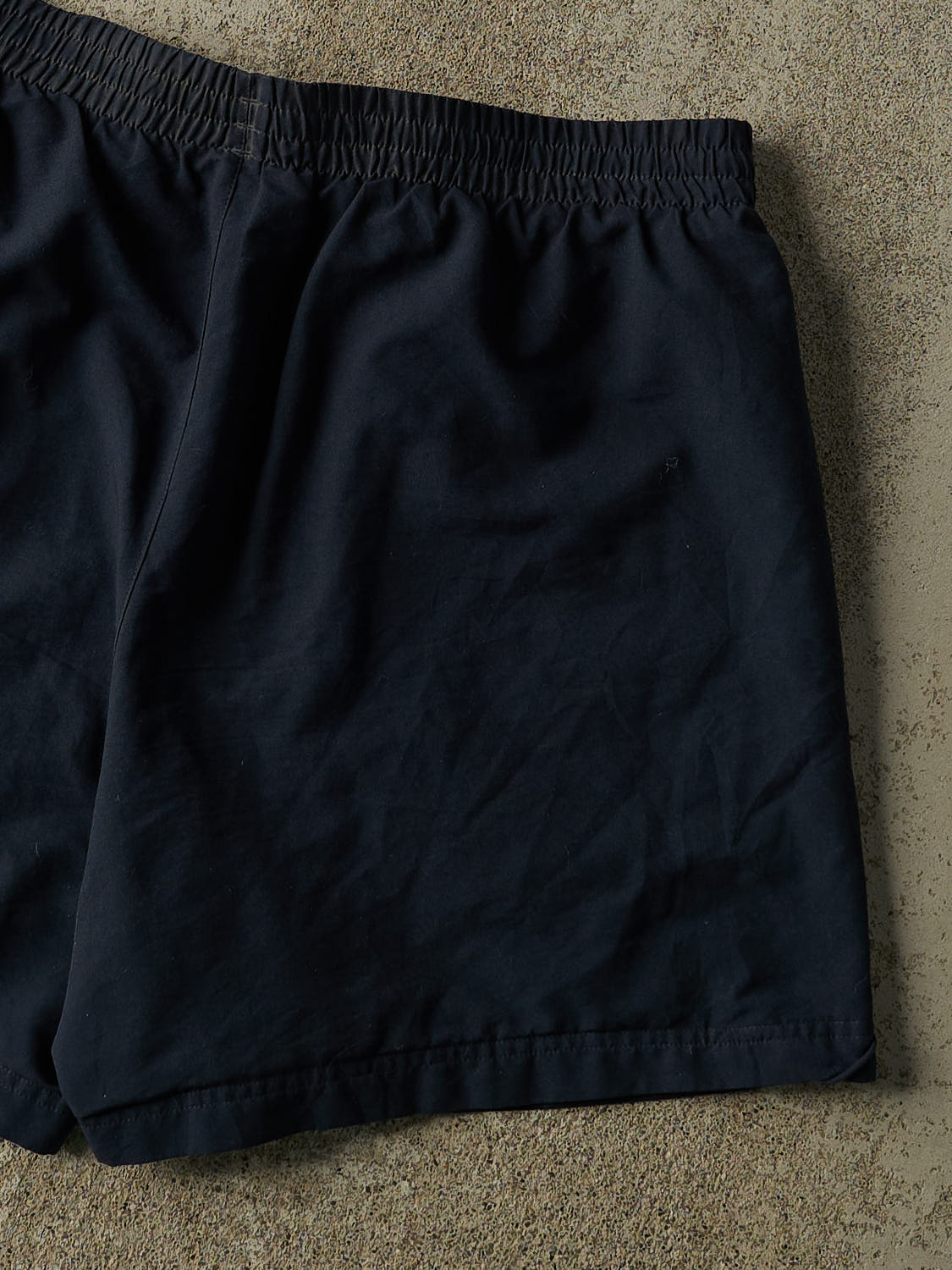 Vintage Y2K Navy Blue Adidas Track Shorts (34x6)