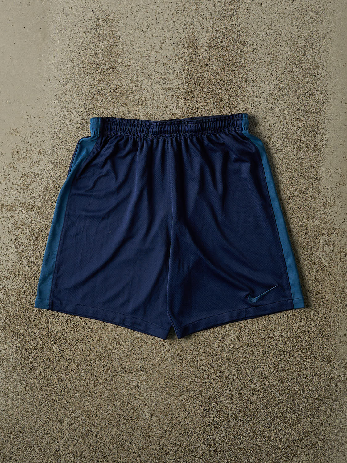 Vintage Y2K Navy Blue Nike Track Shorts (26x8.5)