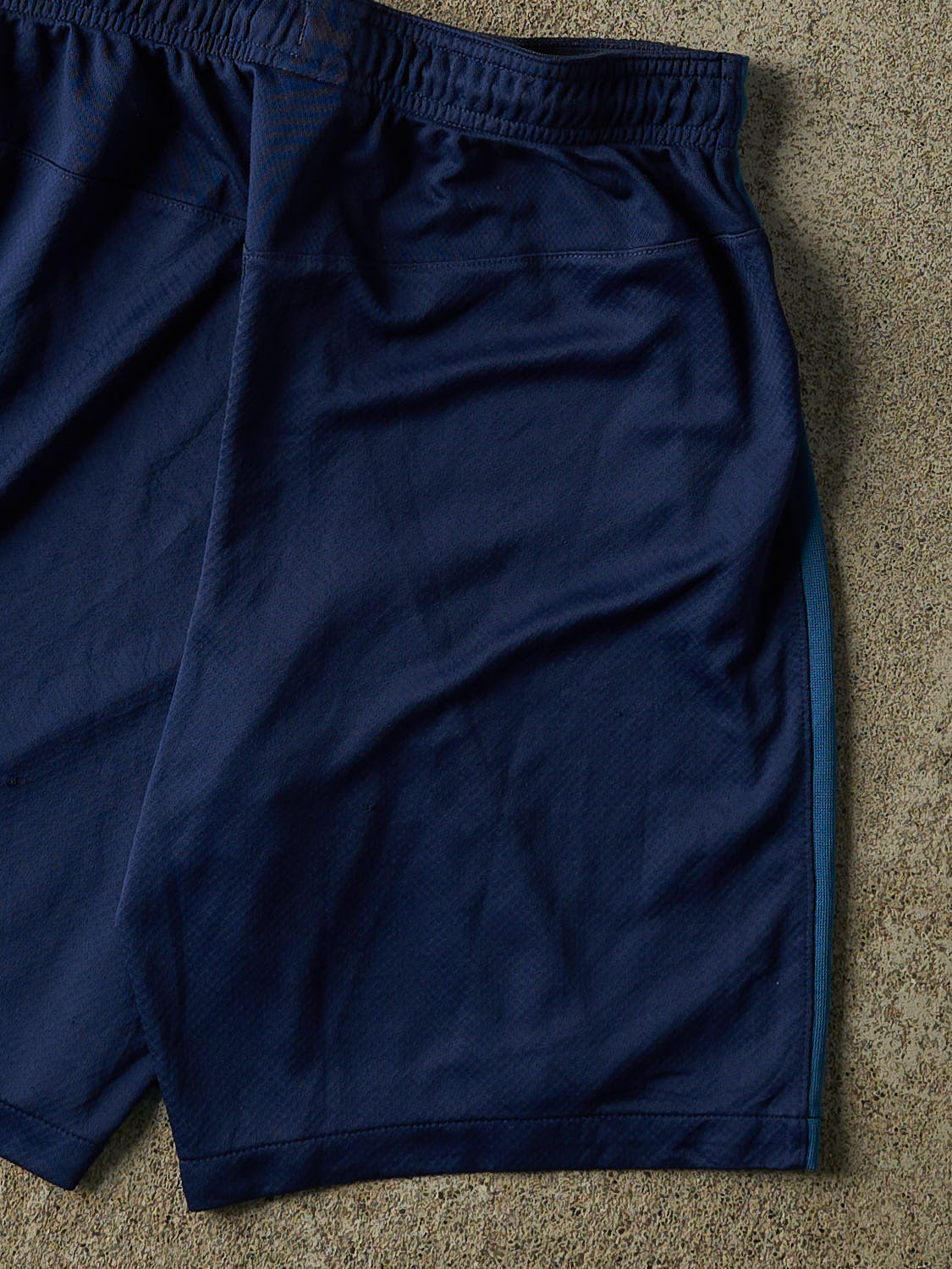 Vintage Y2K Navy Blue Nike Track Shorts (26x8.5)