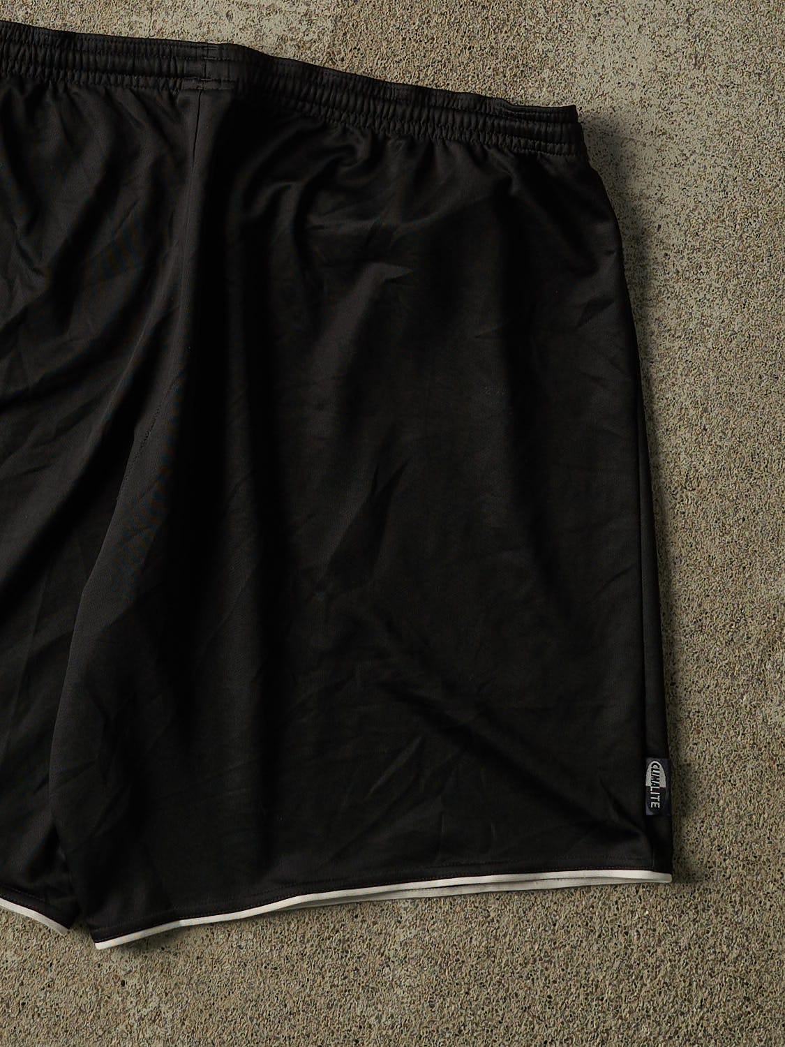 Vintage Y2K Black Adidas Track Shorts (33x7)