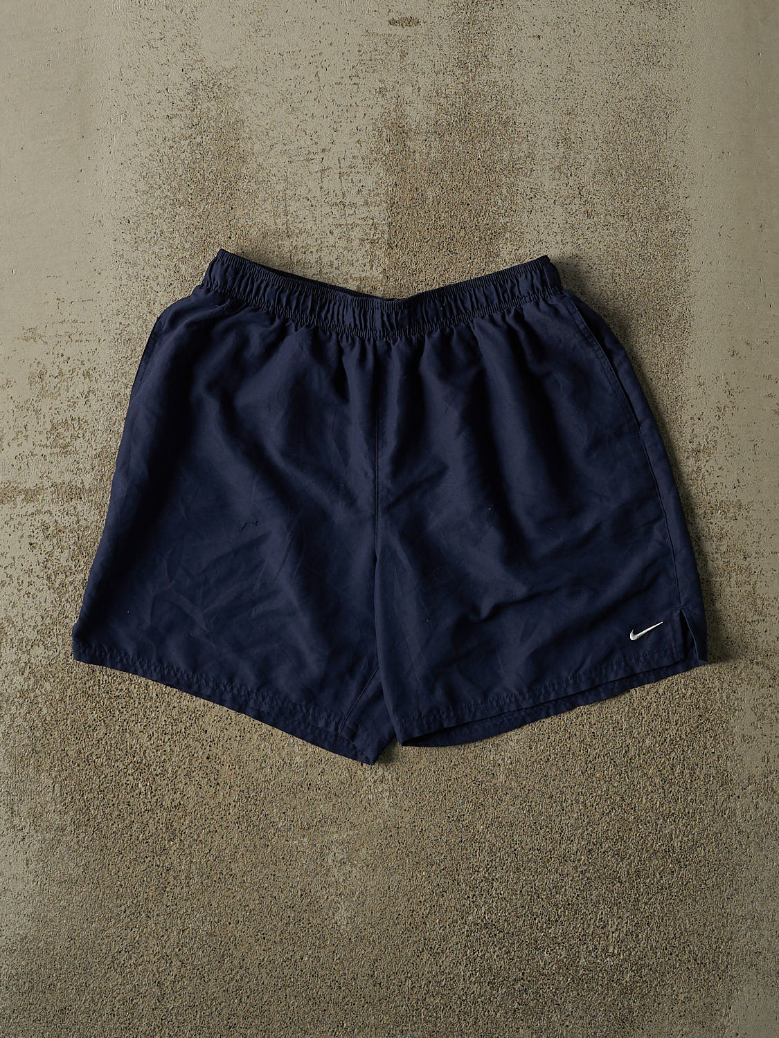 Vintage Y2K Navy Blue Nike Shorts (28x7)