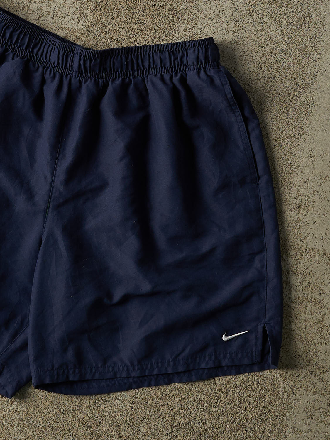 Vintage Y2K Navy Blue Nike Shorts (28x7)