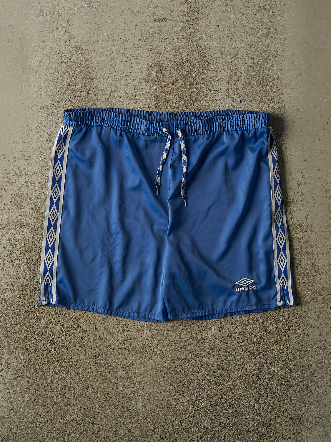 Vintage 90s Blue Umbro Track Shorts (38x6)