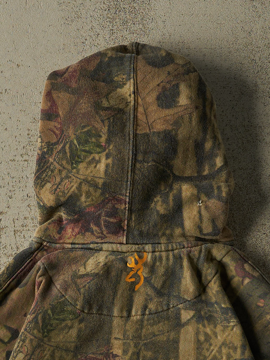 Vintage Y2K Camo Browning Logo Hoodie (S/M)