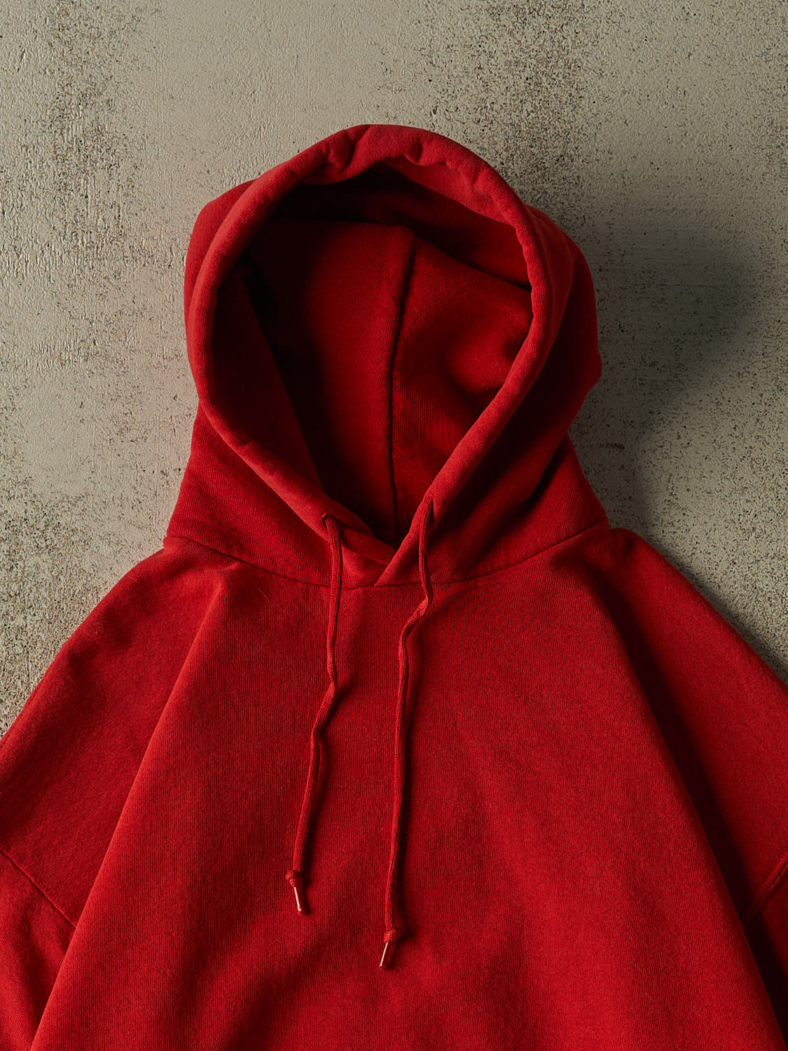 Vintage 90s Red Russell Athletic Blank Hoodie (S/M)
