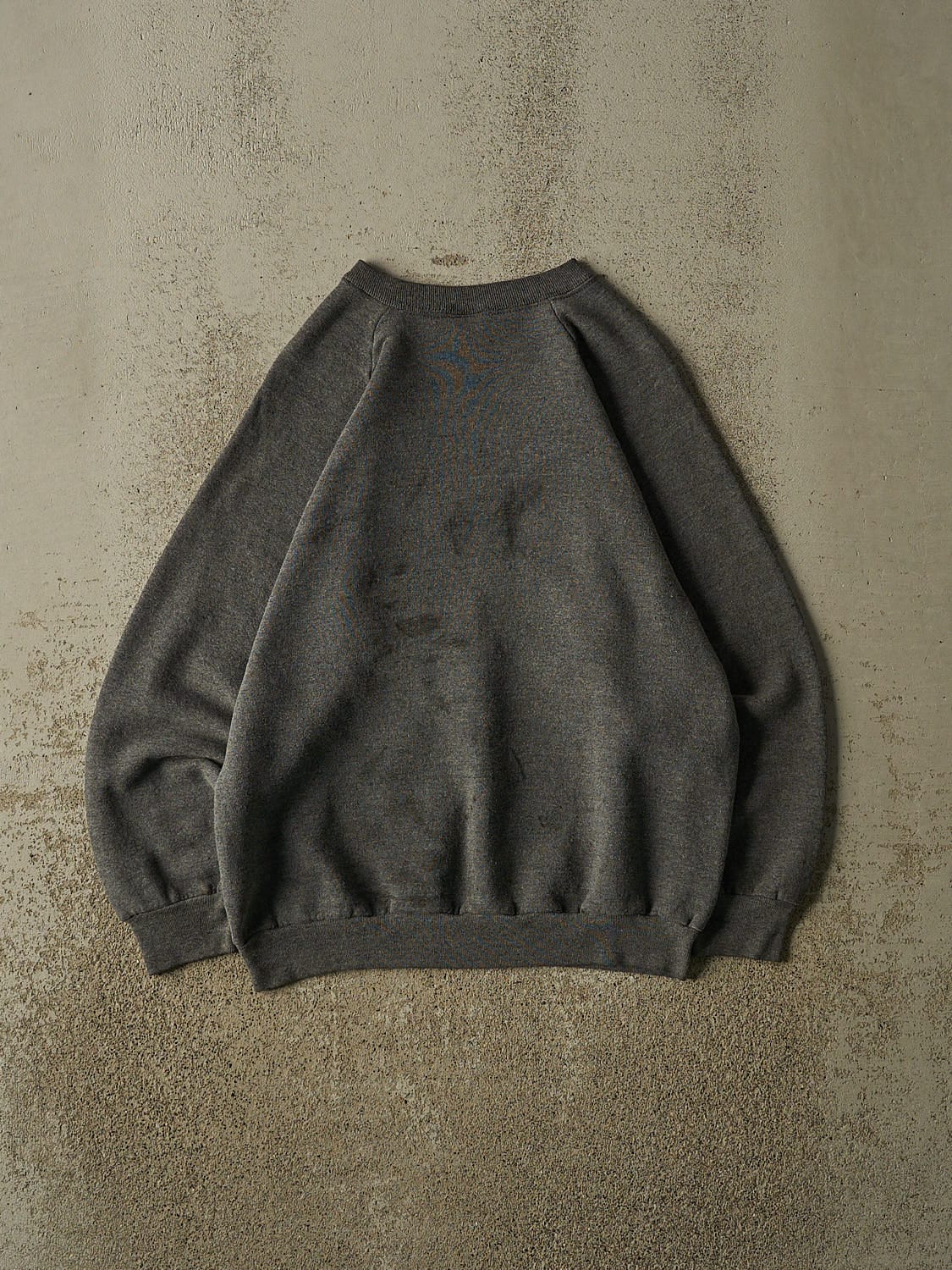 Vintage 80s Charcoal Grey Blank Crewneck (XS/S)