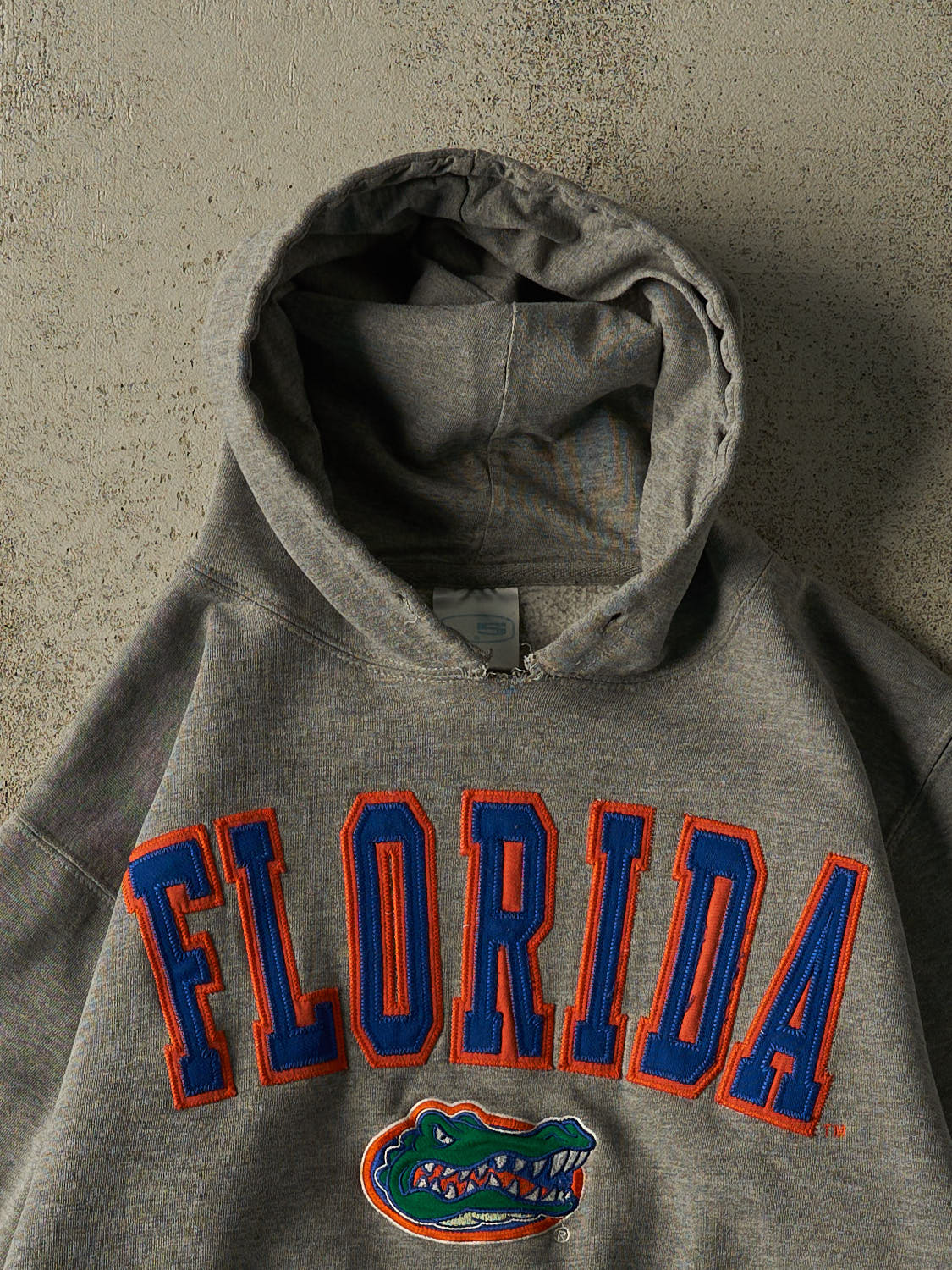 Vintage Y2K Grey University of Florida Gators Hoodie (XS/S)