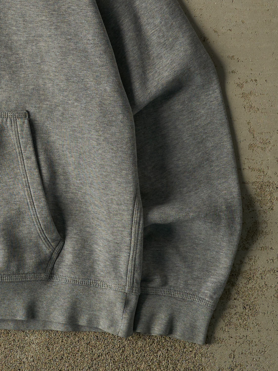 Vintage Y2K Grey Nike Embroidered Zip Up Hoodie (S/M)