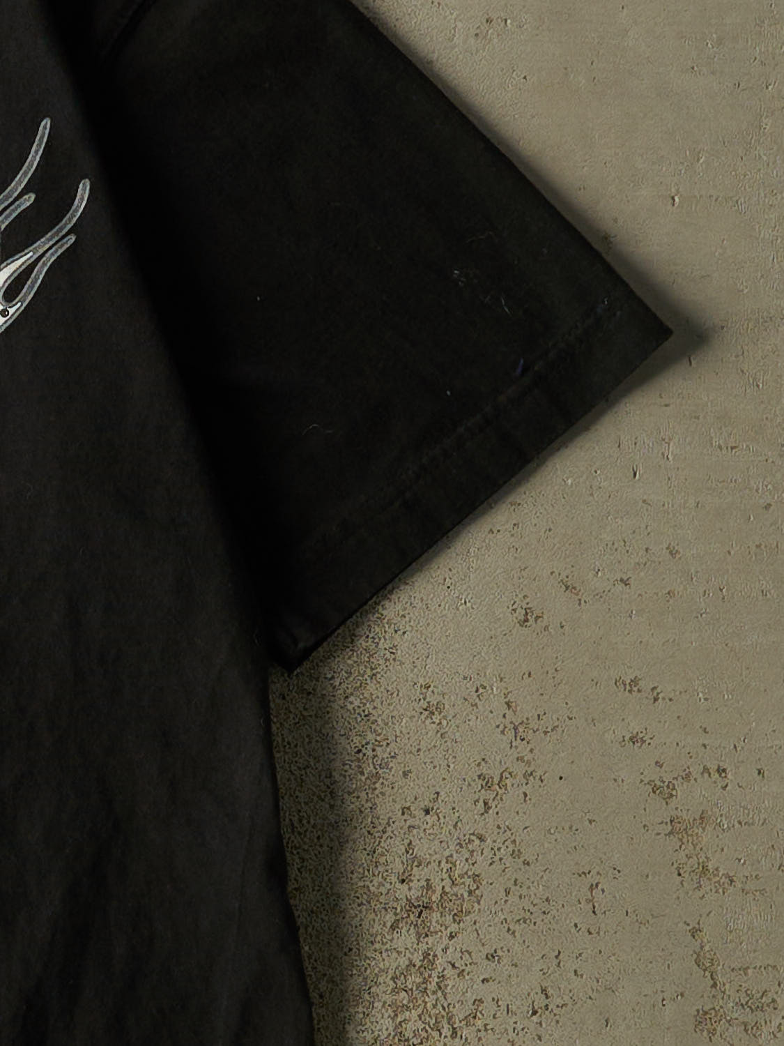 Vintage Y2K Black Harley Davidson Logo Tee (S/M)