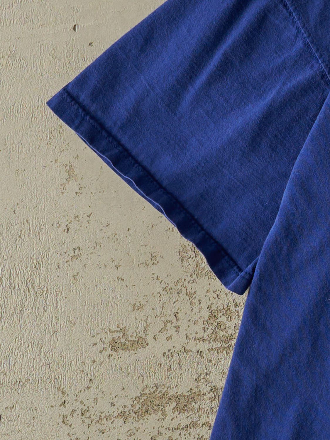 Vintage 90s Blue Russell Athletic Embroidered Pocket Tee (XL/XXL)
