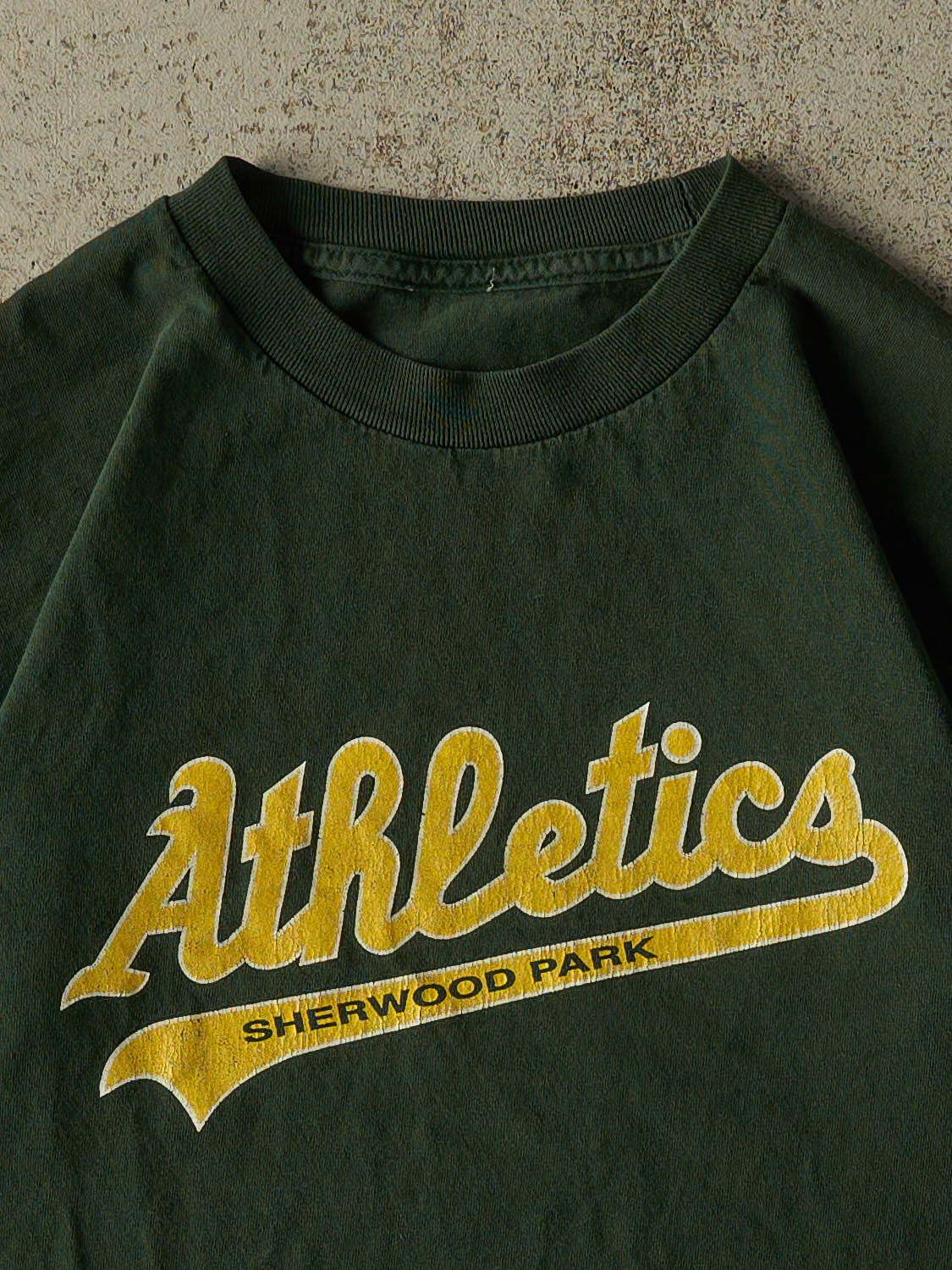 Vintage 90s Green Sherwood Park Athletics Tee (XS)