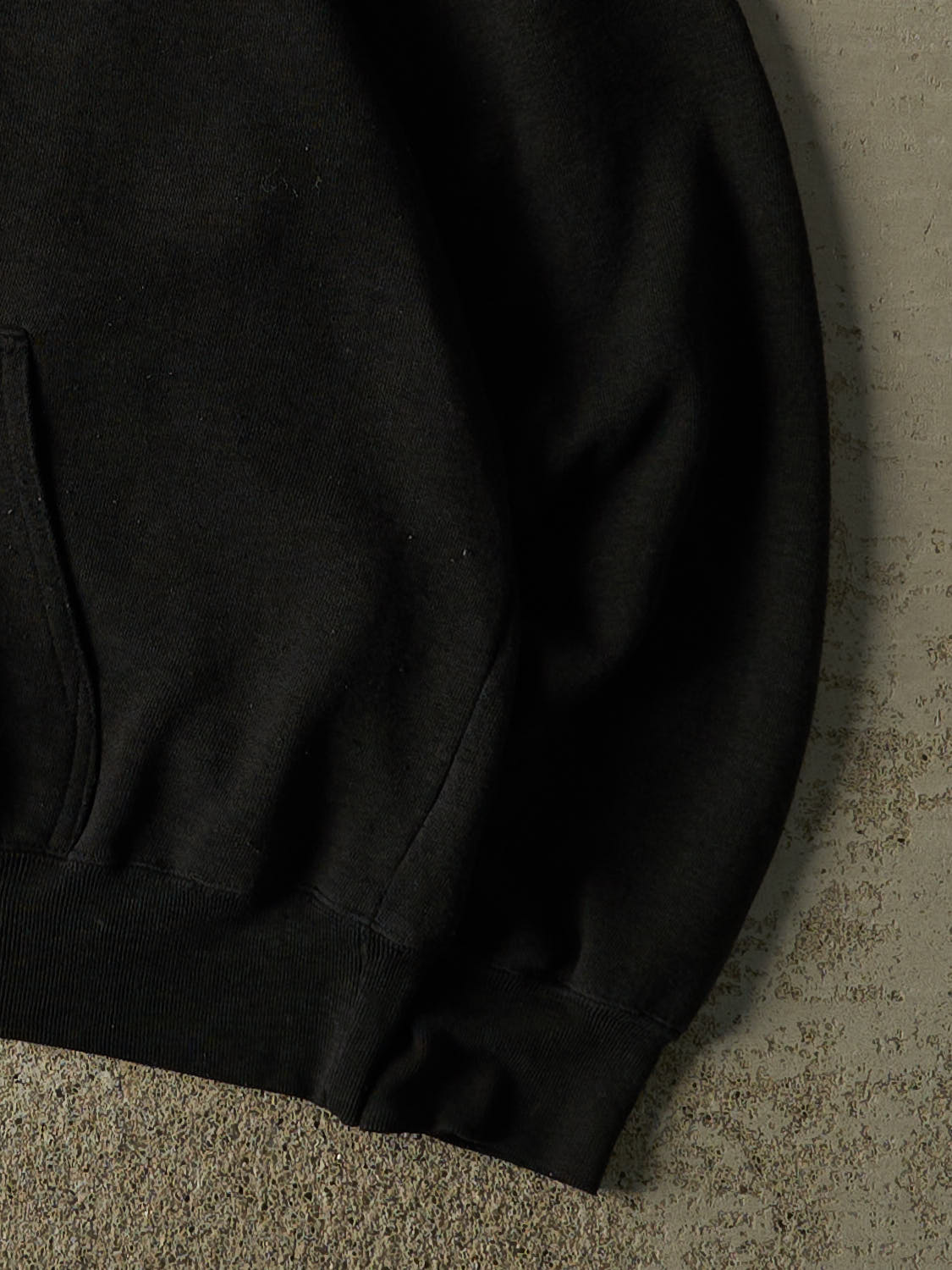 Vintage 90s Faded Black Brooks Embroidered Hoodie (S)