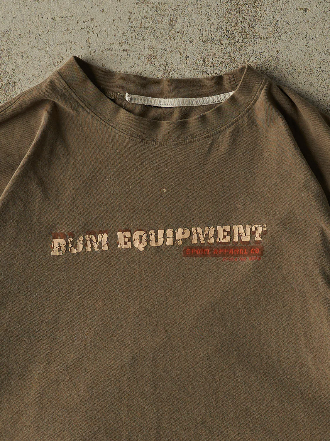 Vintage Y2K Green Bum Equipment Tee (M/L)