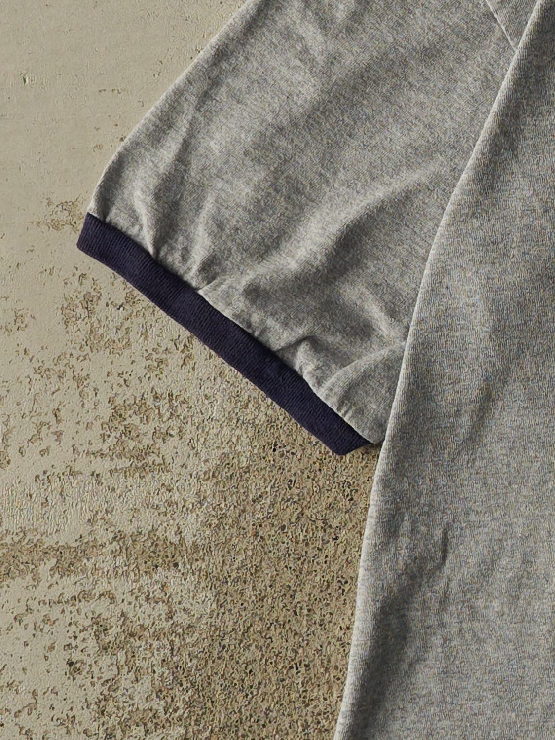 Vintage Y2K Grey Chevrolet "Chevy Forever" Ringer Tee (L)