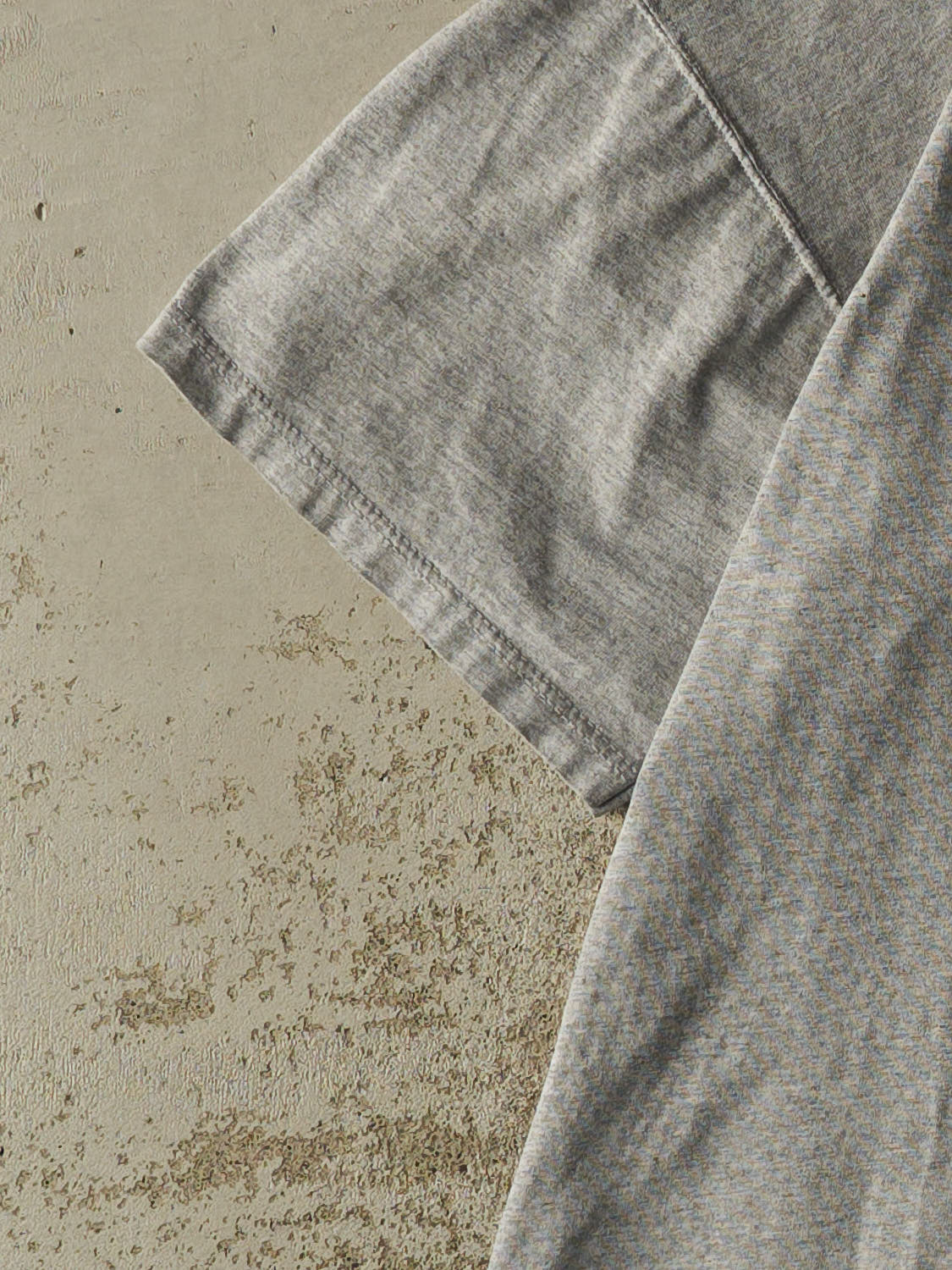 Vintage 90s Grey Russell Athletic Blank Pocket Tee (XXL)
