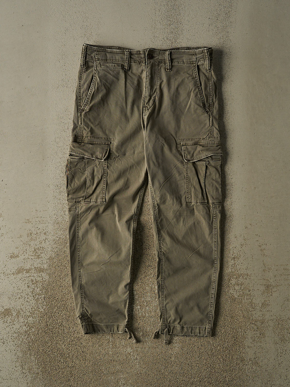 Vintage Y2K Green American Eagle Cargo Pants (32x26)