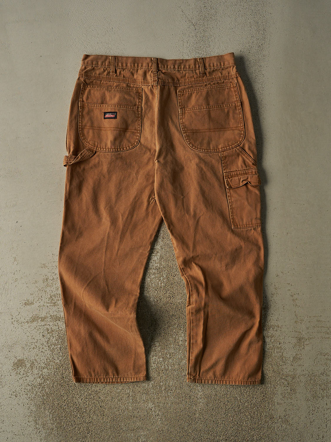 Vintage Y2K Camel Dickies Double Knee L Pocket Carpenter Pants (36x28.5)