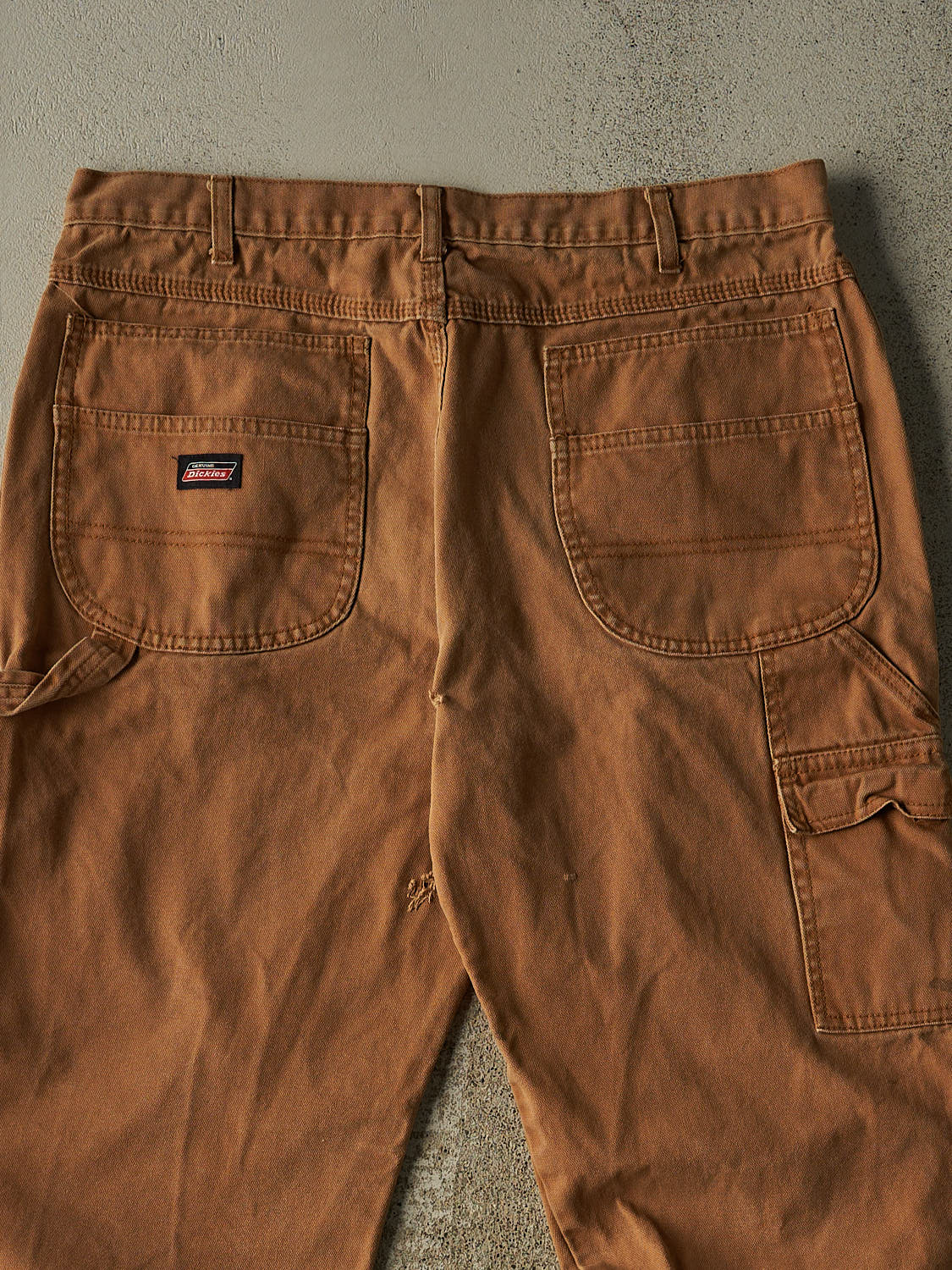 Vintage Y2K Camel Dickies Double Knee L Pocket Carpenter Pants (36x28.5)