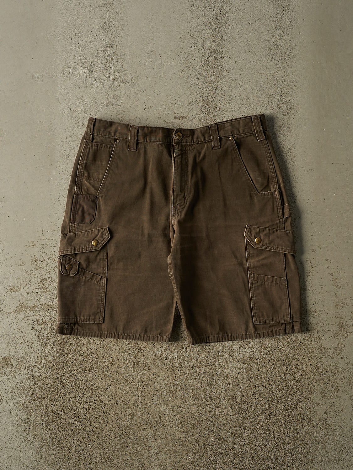 Vintage Y2K Brown Carhartt Cargo Carpenter Shorts (35x10.5)