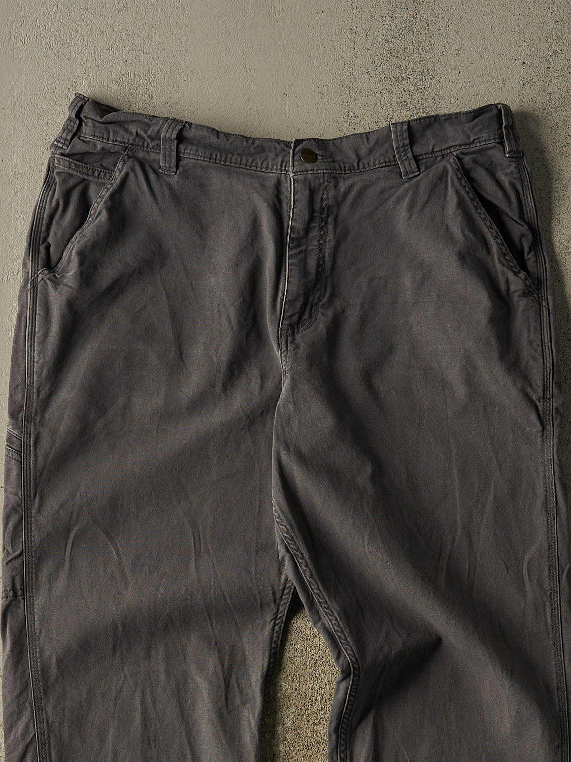 Vintage Y2K Grey Carhartt Work Pants (36x30)