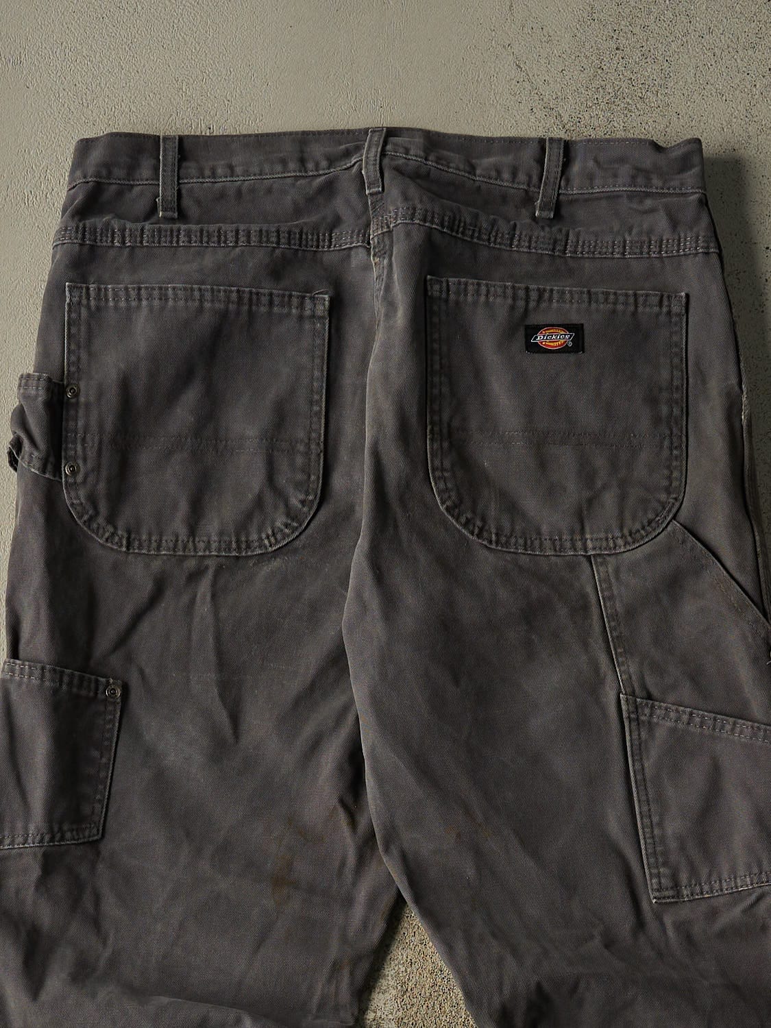 Vintage 90s Grey Dickies Carpenter Pants (34x31.5)