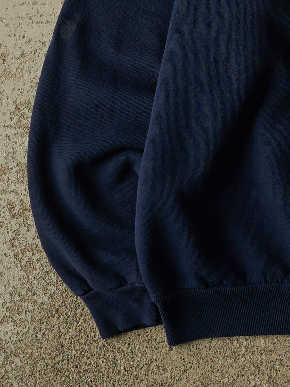 Vintage 90s Navy Blue Blazer Crewneck (L)