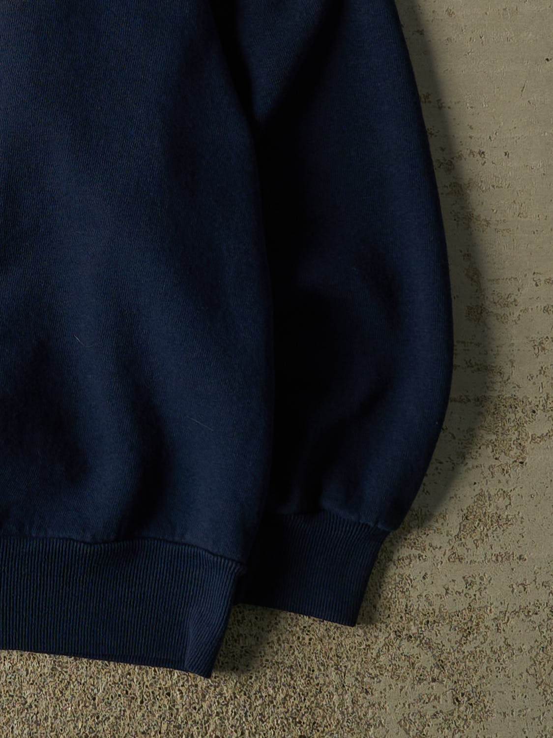 Vintage 90s Navy Blue Blazer Crewneck (L)
