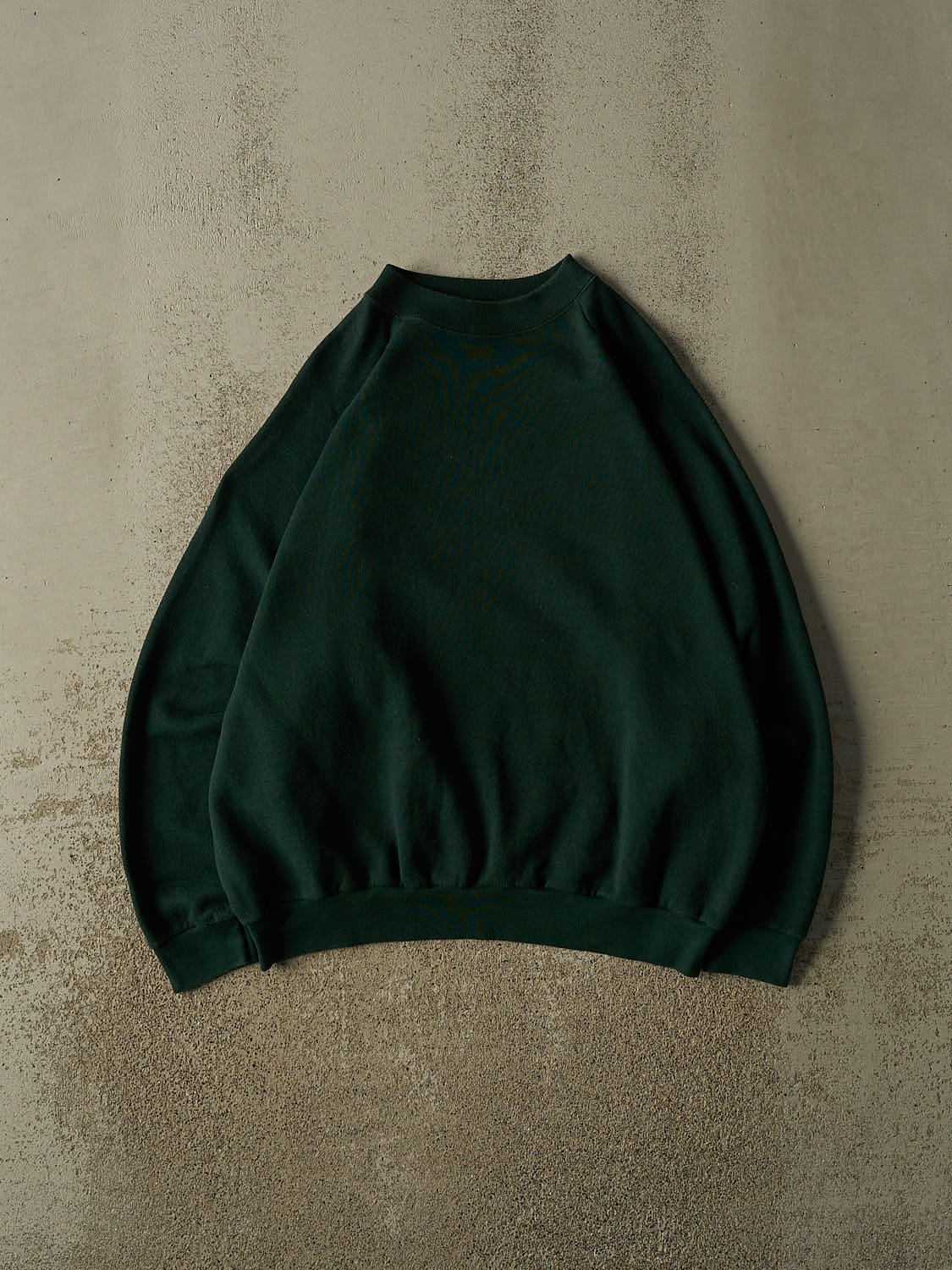 Vintage 80s Green Blank Crewneck (XXL)