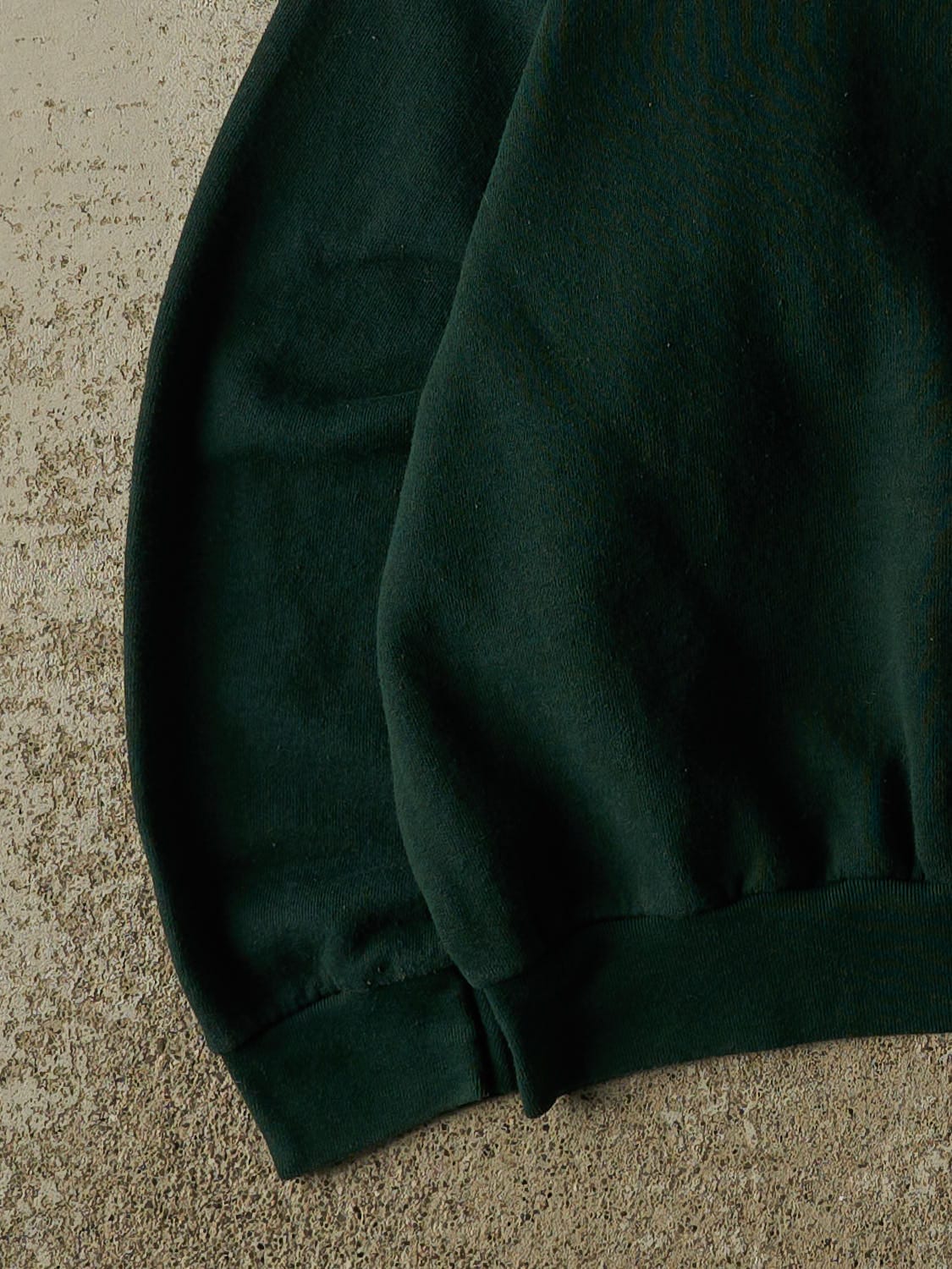 Vintage 80s Green Blank Crewneck (XXL)