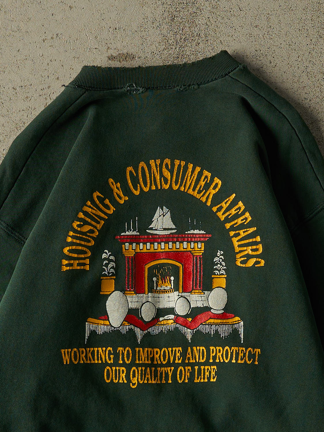 Vintage 95' Green Metro United Way Crewneck (M)