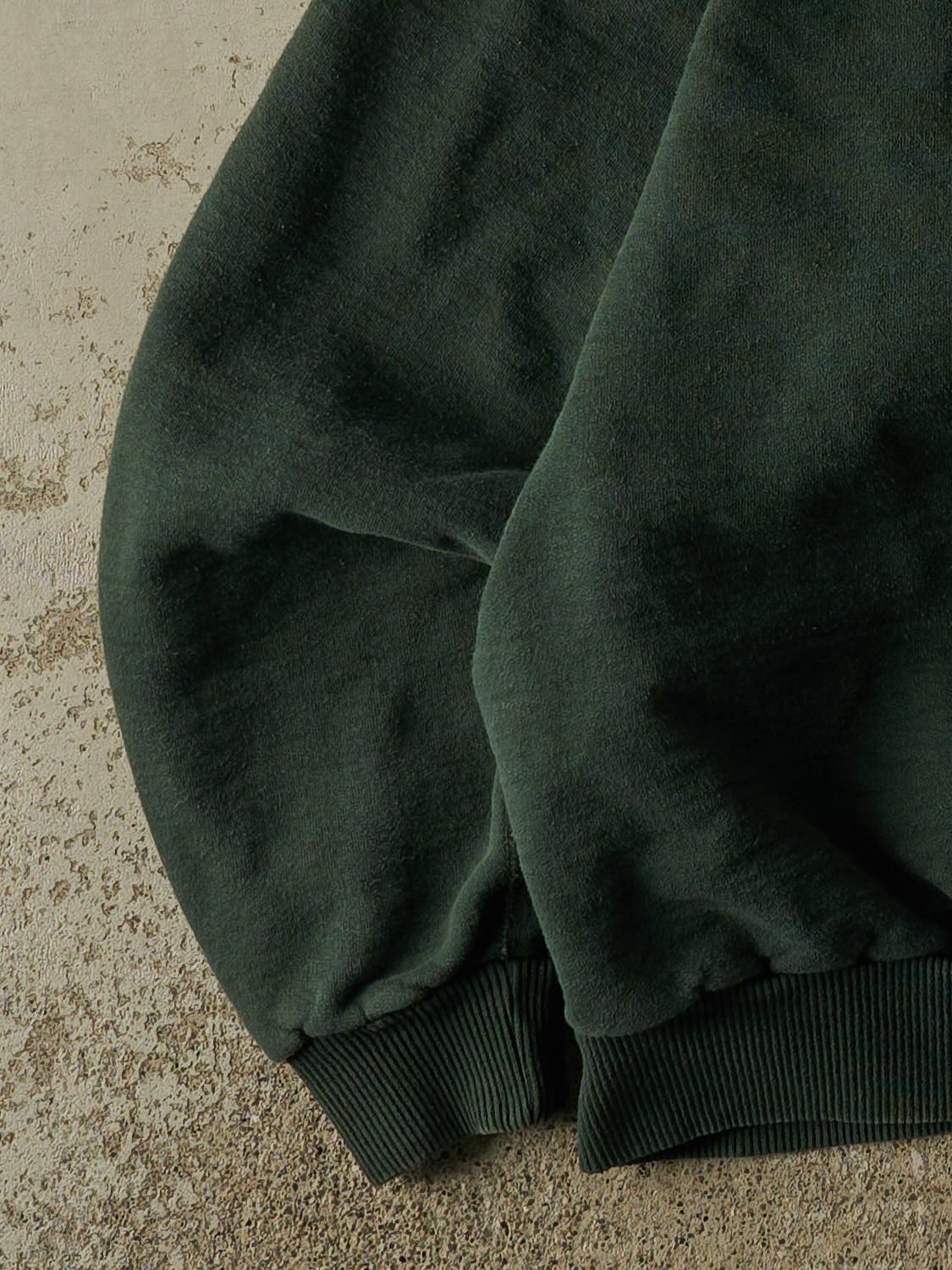 Vintage 90s Green Non Fiction Blank Crewneck (L)